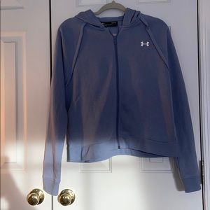 Under Armour Blue/Purple Zip-Up Hoodie